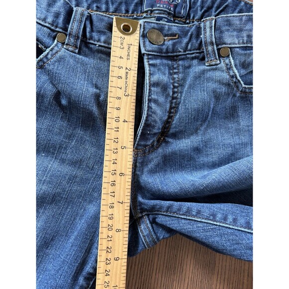 Chaps Denim Petite Madden Straight Womens Jeans Size 2P EUC - Picture 7 of 12